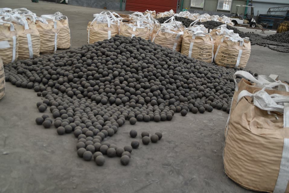 Forged Steel Grinding Balls high hardness HRC55_65